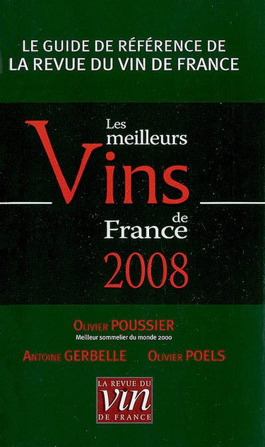 Couverture de Les meilleurs vins de France 2008