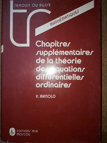 Chapitres supplémentaires de la théorie des équations différentielles ordinaires