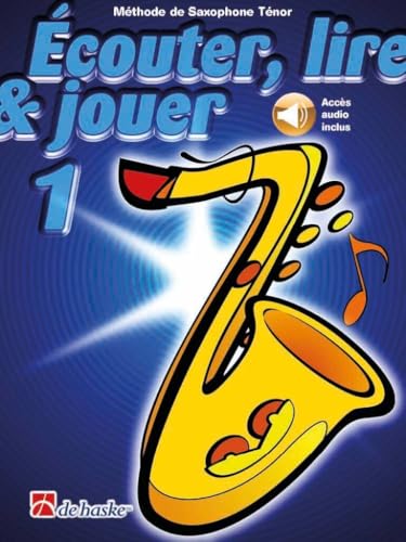 Jean castelain : ecouter, lire & jouer 1 saxophone tenor - recueil + enregistrement(s) en ligne