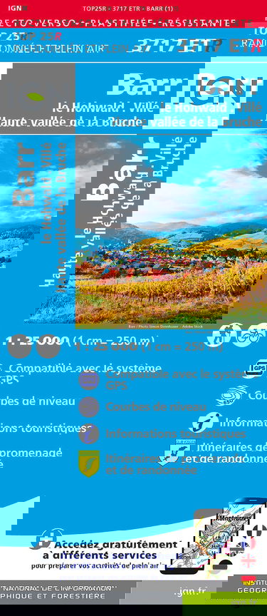 3717ETR- Barr le hohwald ville hte vallee de la bruche resistante