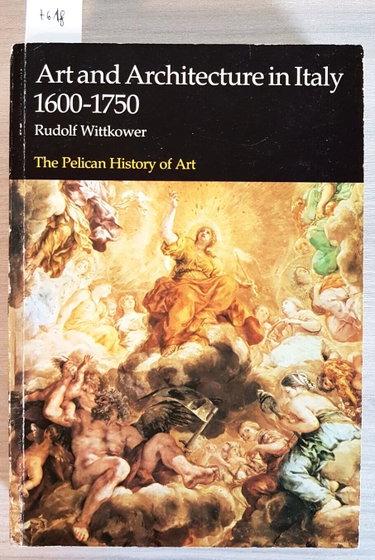 Couverture de Art and Architecture in Italy: 1600 To 1750