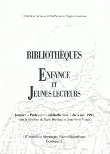 Bibliothèques enfance et jeunes lecteurs