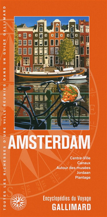 Couverture de Amsterdam : centre-ville, canaux, autour des musées, Jordaan, Plantage