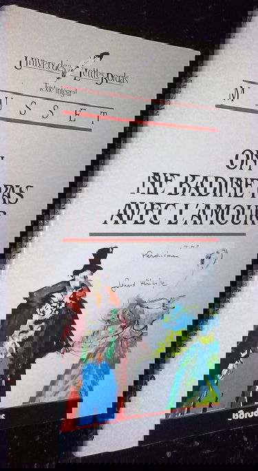 On ne badine pas avec l'amour