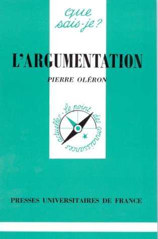 L'Argumentation, 4e édition