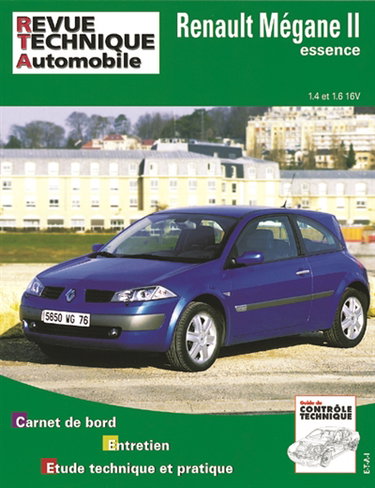 Revue technique automobile, n° 675.1. Renault Mégane II essence