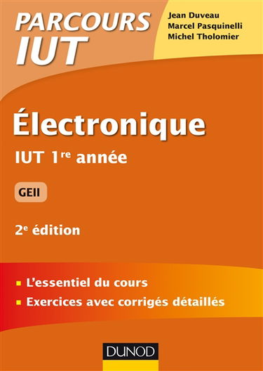 Electronique IUT 1re année : GEII
