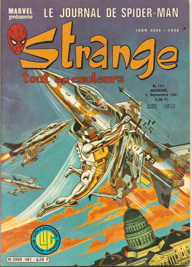 Couverture de Strange N° 141 par Collectif