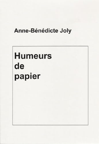 Humeurs de papier