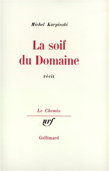 La Soif du domaine