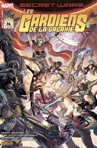 Secret wars : les gardiens de la galaxie, n° 4