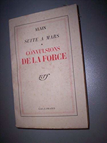 Convulsions de la force. suite à mars I .