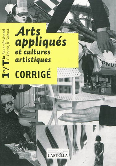 Arts appliqués et cultures artistiques, bac professionnel Première et Terminale : corrigé