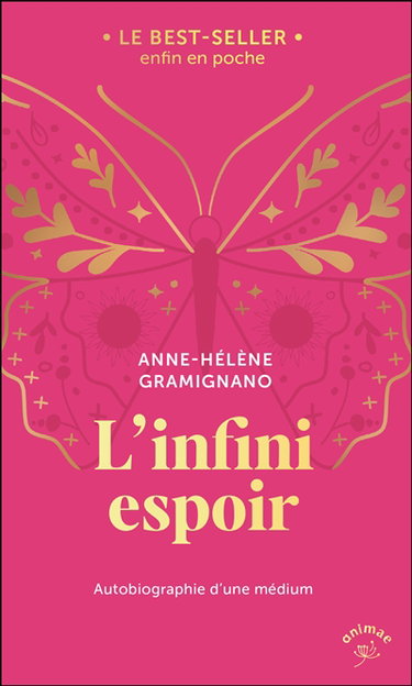 Couverture de L'infini espoir : autobiographie d'une médium