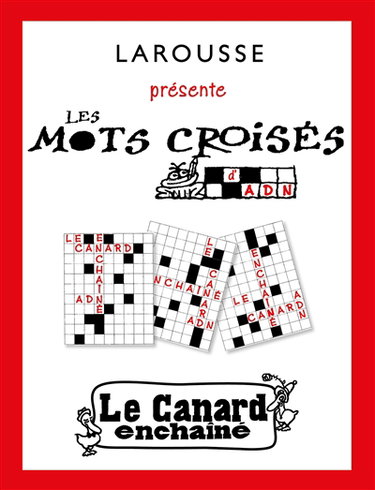 Couverture de Les mots croisés d'ADN par Alain Dag'Naud