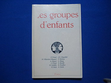 Couverture de Revue de psychothérapie psychanalytique de groupe, numéro 7-8. Les groupes d'enfants
