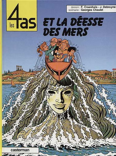 Les 4 as. Vol. 25. Les 4 as et la déesse des mers