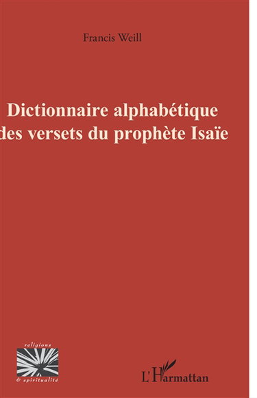 Dictionnaire alphabétique des versets du prophète Isaïe