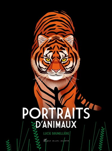 Couverture de Portraits d'animaux par Lucie Brunellière