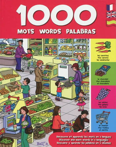 1.000 mots, words, palabras