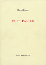 Couverture de Ecrits 1963-1990