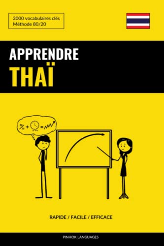 Couverture de Apprendre le thaï - Rapide / Facile / Efficace: 2000 vocabulaires clés