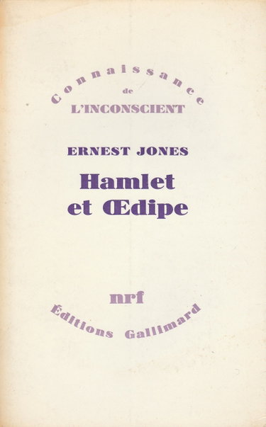 Couverture de HAMLET ET OEDIPE / COLLECTION "CONNAISSANCE DE L'INCONSCIENT.