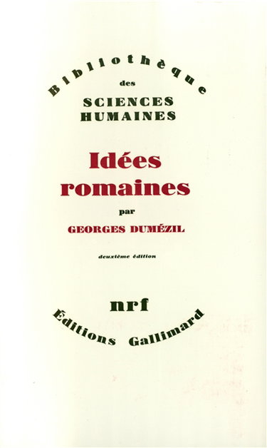 Couverture de Idées romaines