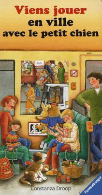 Viens jouer en ville avec le petit chien