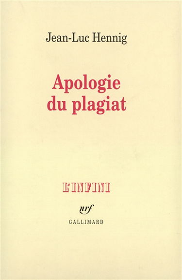 Apologie du plagiat