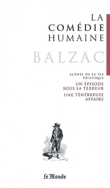 Couverture de La comédie humaine. Scènes de la vie politique