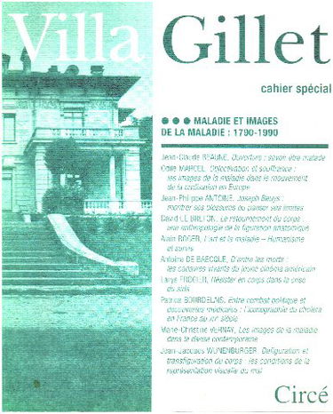 Cahiers de la villa Gillet (Les). Maladie et images de la maladie
