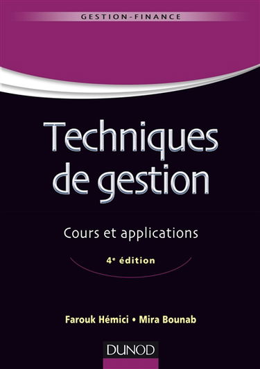 Techniques de gestion : cours et applications