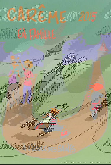 Carême en famille à l'école des saints : 2015