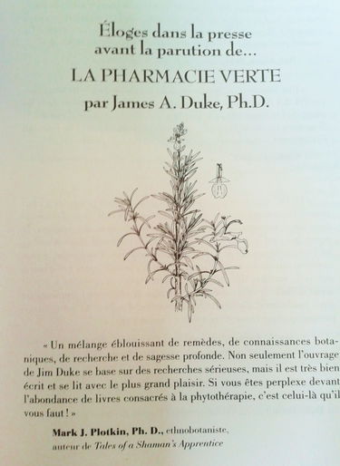 La pharmacie verte