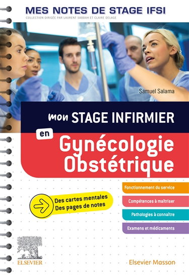 Couverture de Mon stage infirmier en gynécologie, obstétrique