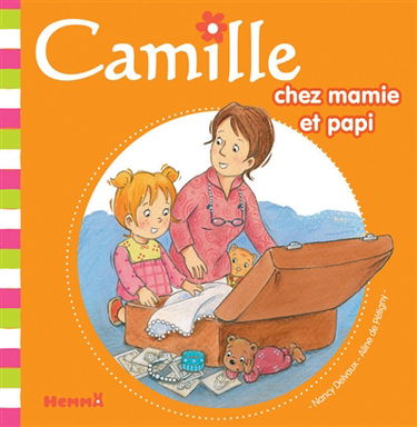 Camille chez mamie et papi