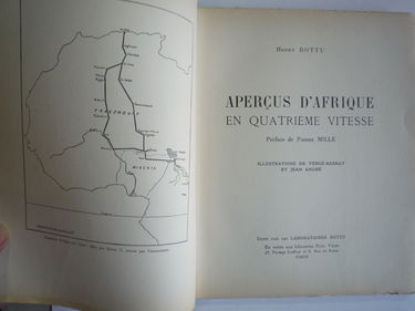 Aperçus d'afrique en quatrième vitesse . illustrations de vergé-sarrat et jean andré.