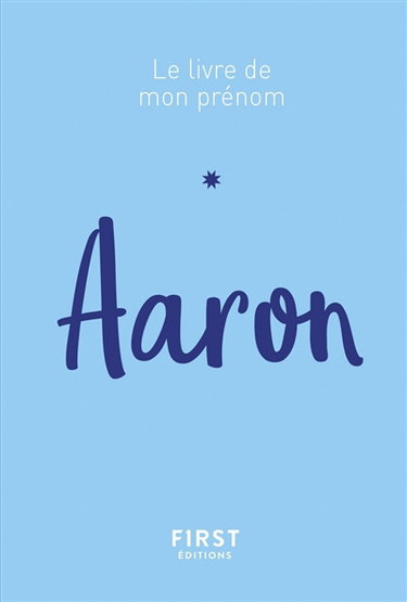 Couverture de Aaron