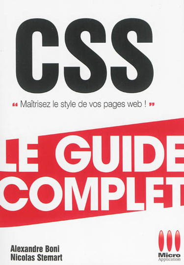 CSS : maîtrisez le style de vos pages web