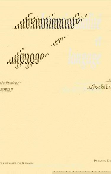 Intentionnalité et langage