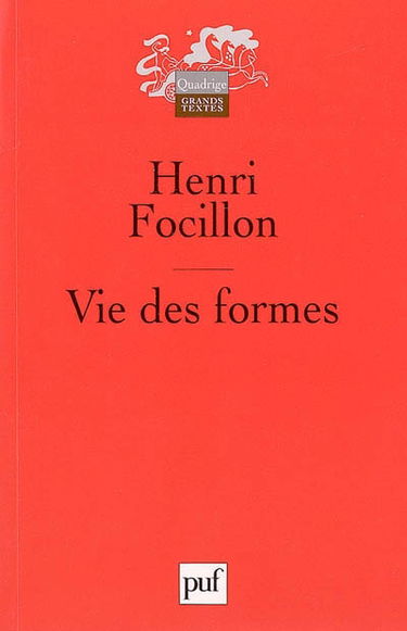Vie des formes. Eloge de la main