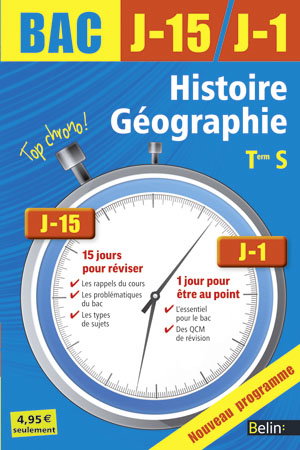 Histoire géographie terminale S : nouveau programme