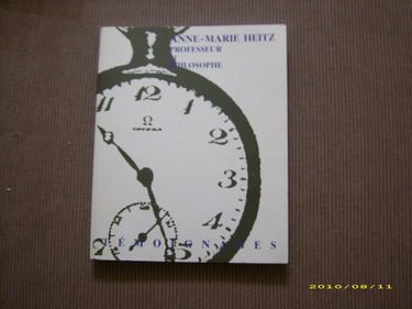 Anne-Marie Heitz, professeur et philosophe