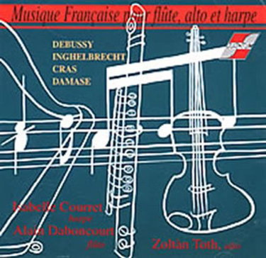Couverture de Musique Francaise Flute Alto