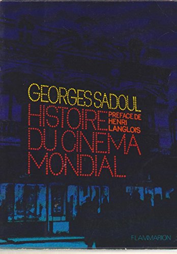 Couverture de Histoire du cinéma mondial.