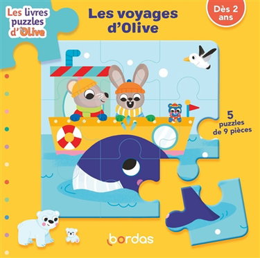 Couverture de Les voyages d'Olive