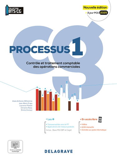 Contrôle et traitement comptable des opérations commerciales : processus 1, CG