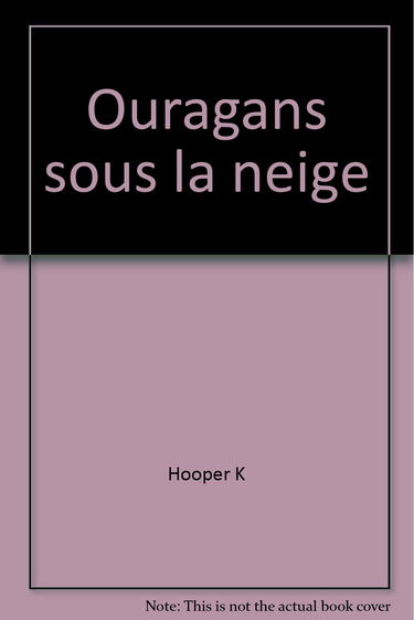 Ouragans sous la neige