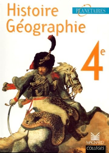 Couverture de Histoire-géographie, 4e
